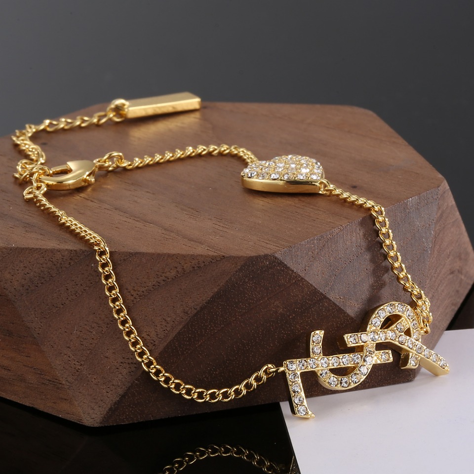 【2026】【YSL SAINT LAURENT】サンローラン ブレスレット、ファッションシンプルなスタイル-BRAND OFF