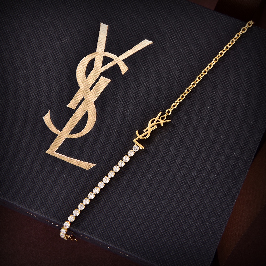 【2026】【YSL SAINT LAURENT】サンローラン  ブレスレット、ファッションシンプルなスタイル-BRAND OFF