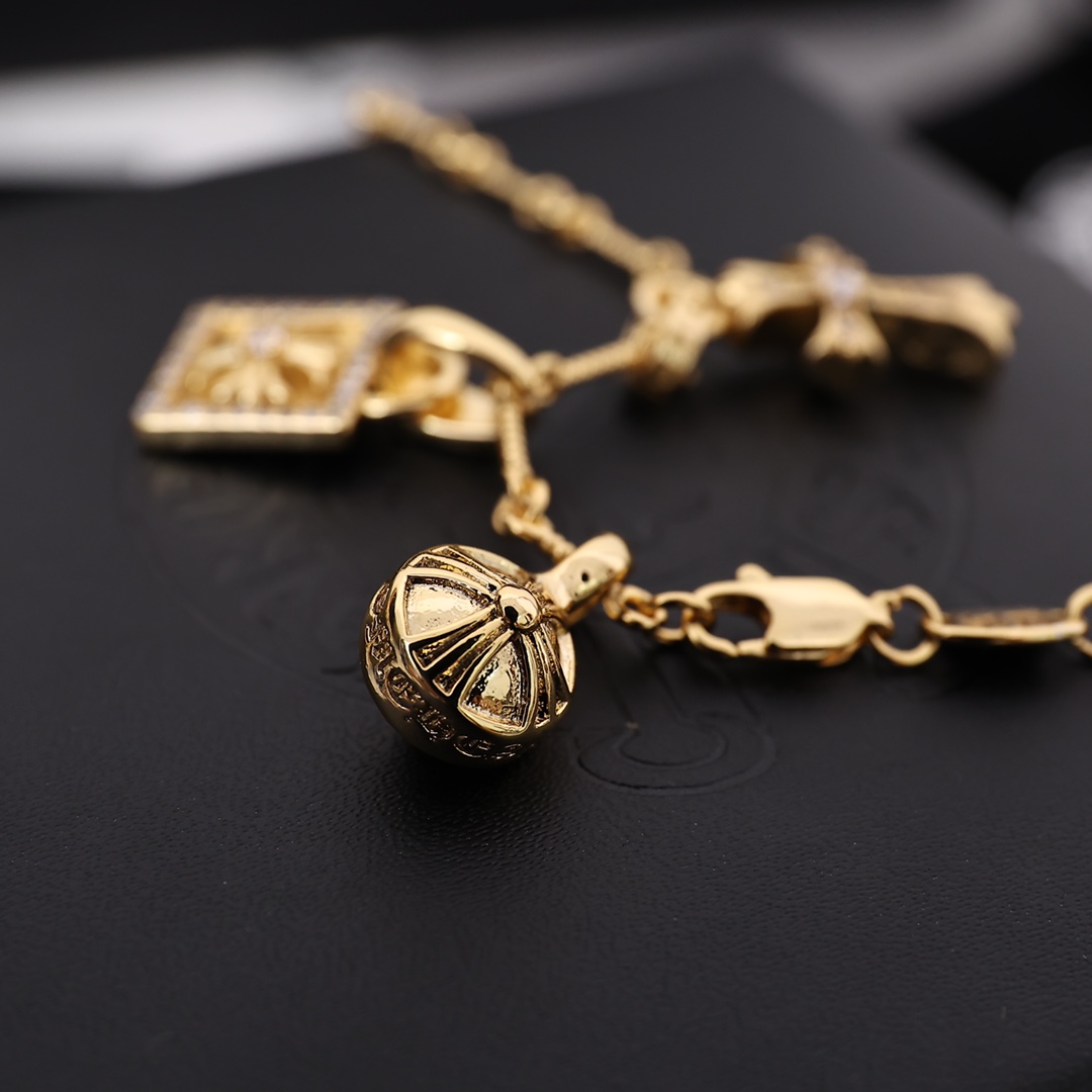 【CHROME HEARTS】ネックレス、新しいネックレス万能シンプルファッションオーナメント-BRAND OFF