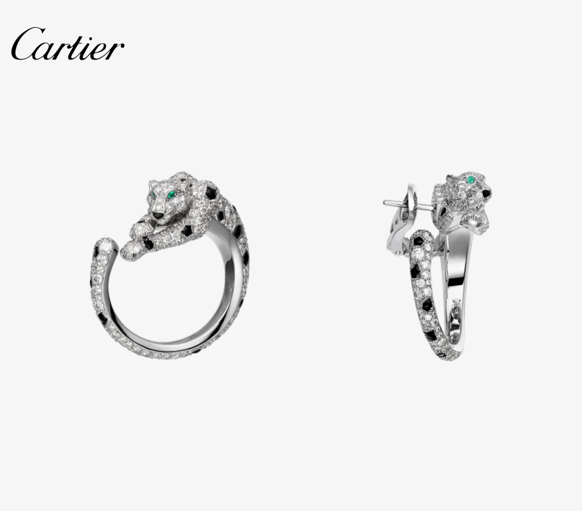【CARTIER】 カルティエ   ファッションスタイルのイヤリング-BRAND OFF