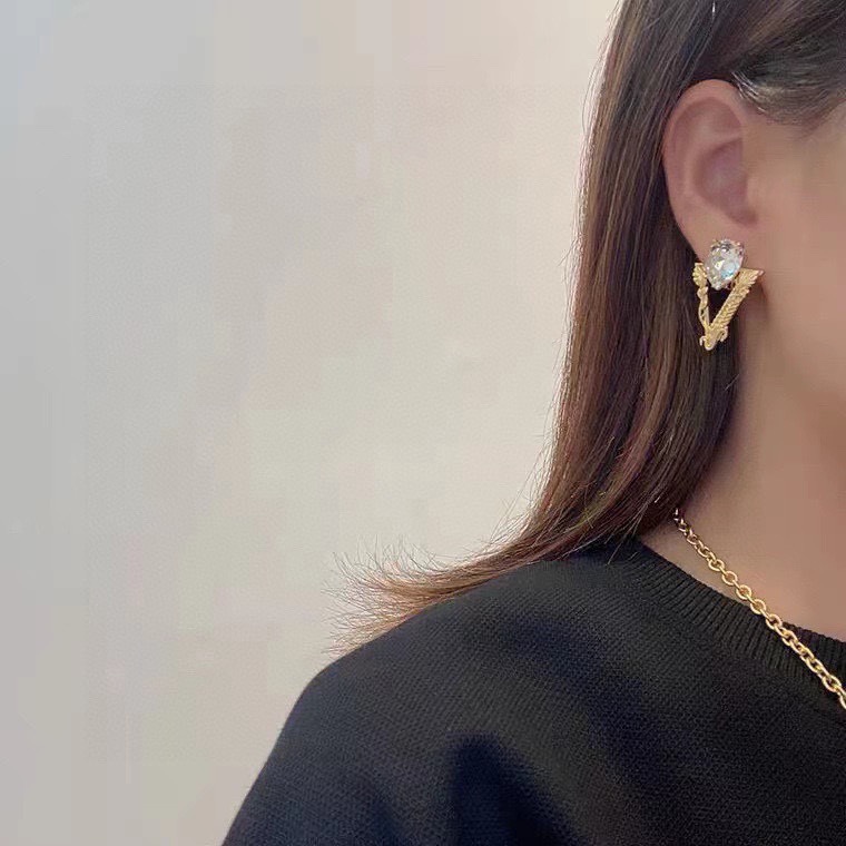 【VERSACE】ヴェルサーチ  ファッションスタイルのイヤリング-BRAND OFF