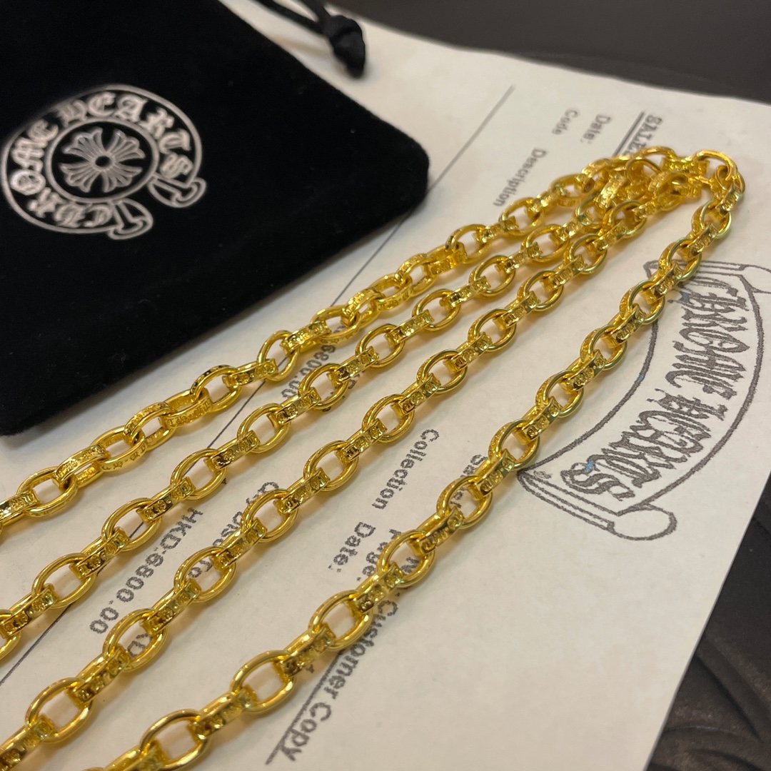 【CHROME HEARTS】ネックレス、新しいネックレス万能シンプルファッションオーナメント-BRAND OFF