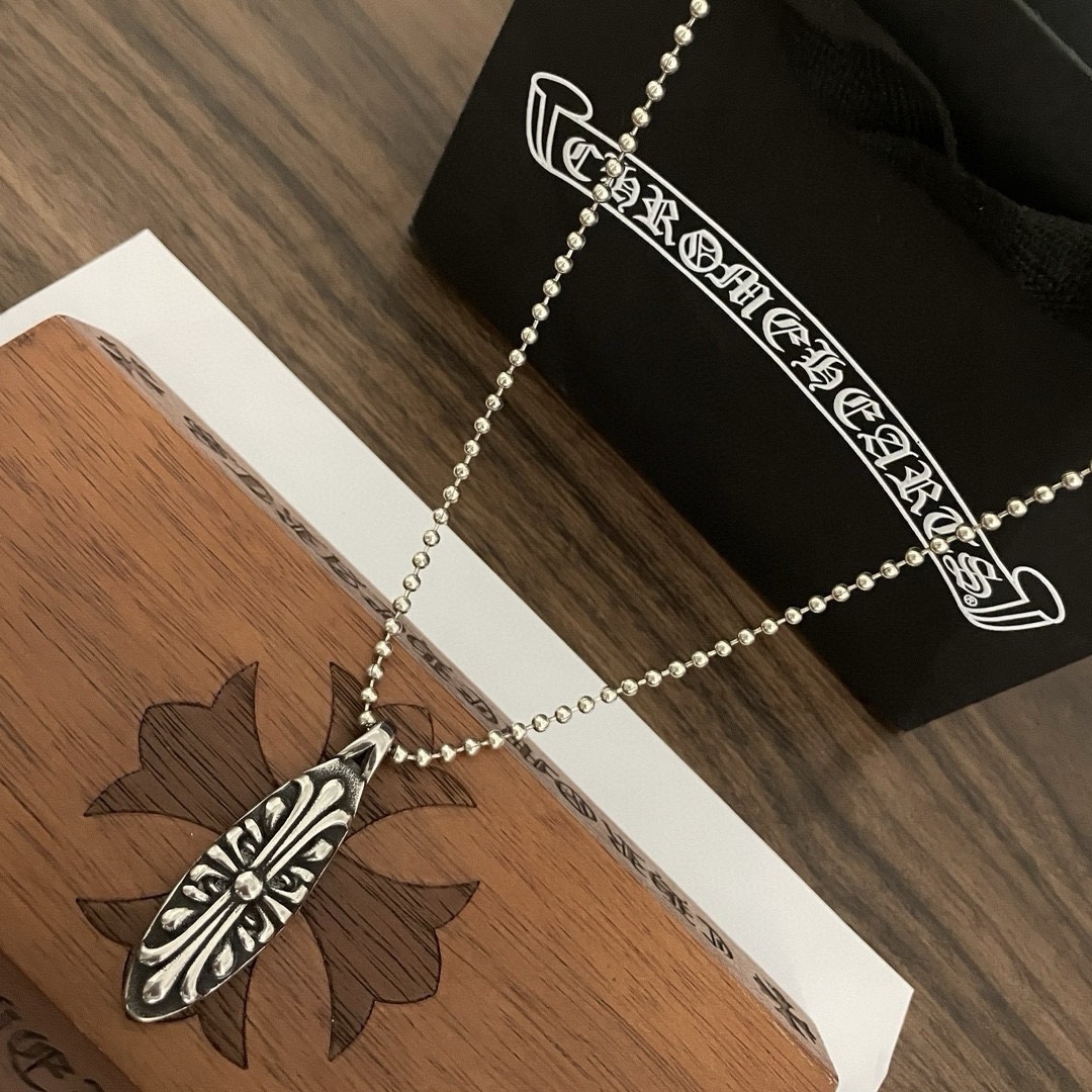 【Chrome Hearts】ネックレス、新しいネックレス万能シンプルファッションオーナメント-BRAND OFF
