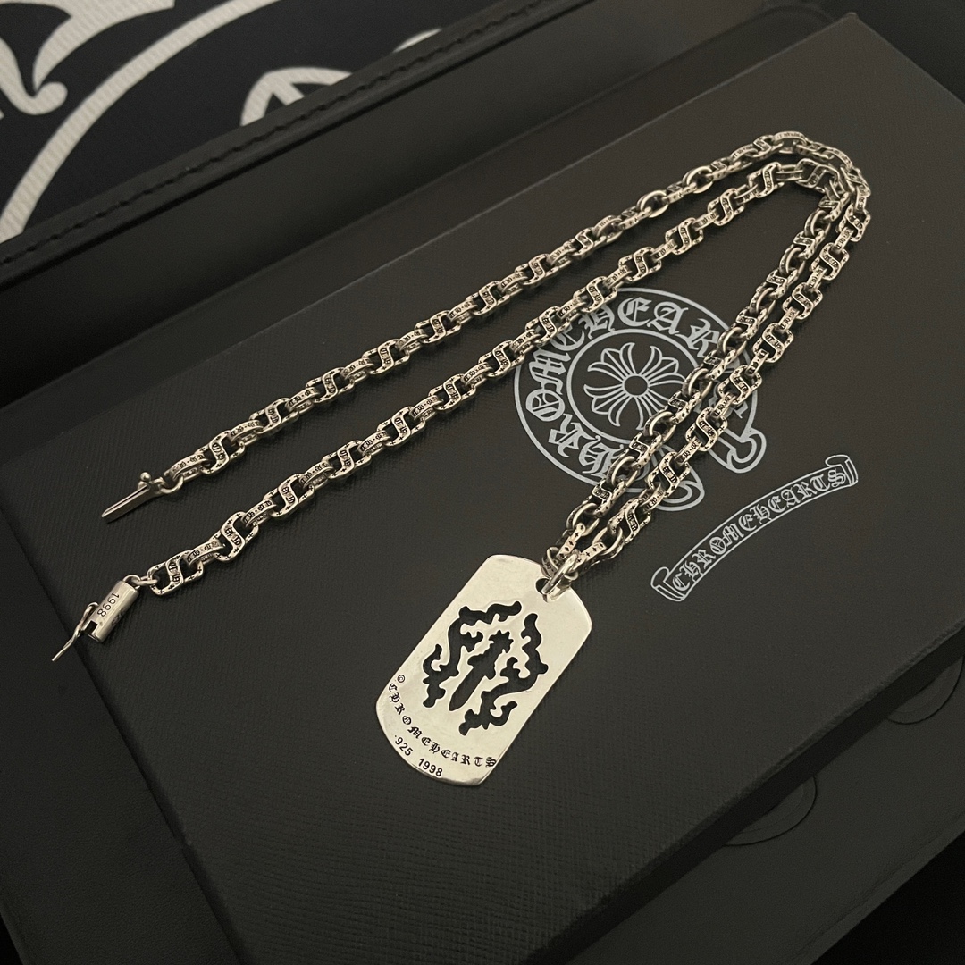 【Chrome Hearts】ネックレス、新しいネックレス万能シンプルファッションオーナメント-BRAND OFF