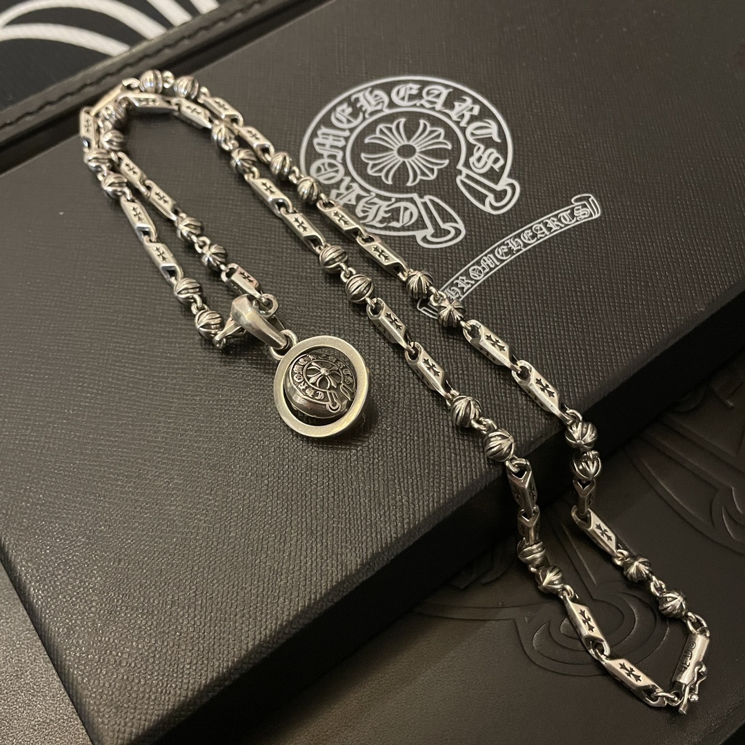 【Chrome Hearts】ネックレス、新しいネックレス万能シンプルファッションオーナメント-BRAND OFF