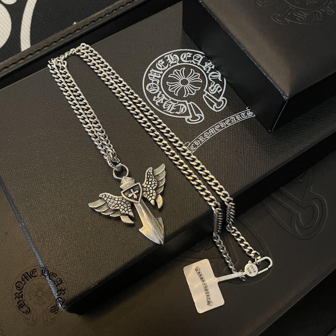 【Chrome Hearts】ネックレス、新しいネックレス万能シンプルファッションオーナメント-BRAND OFF
