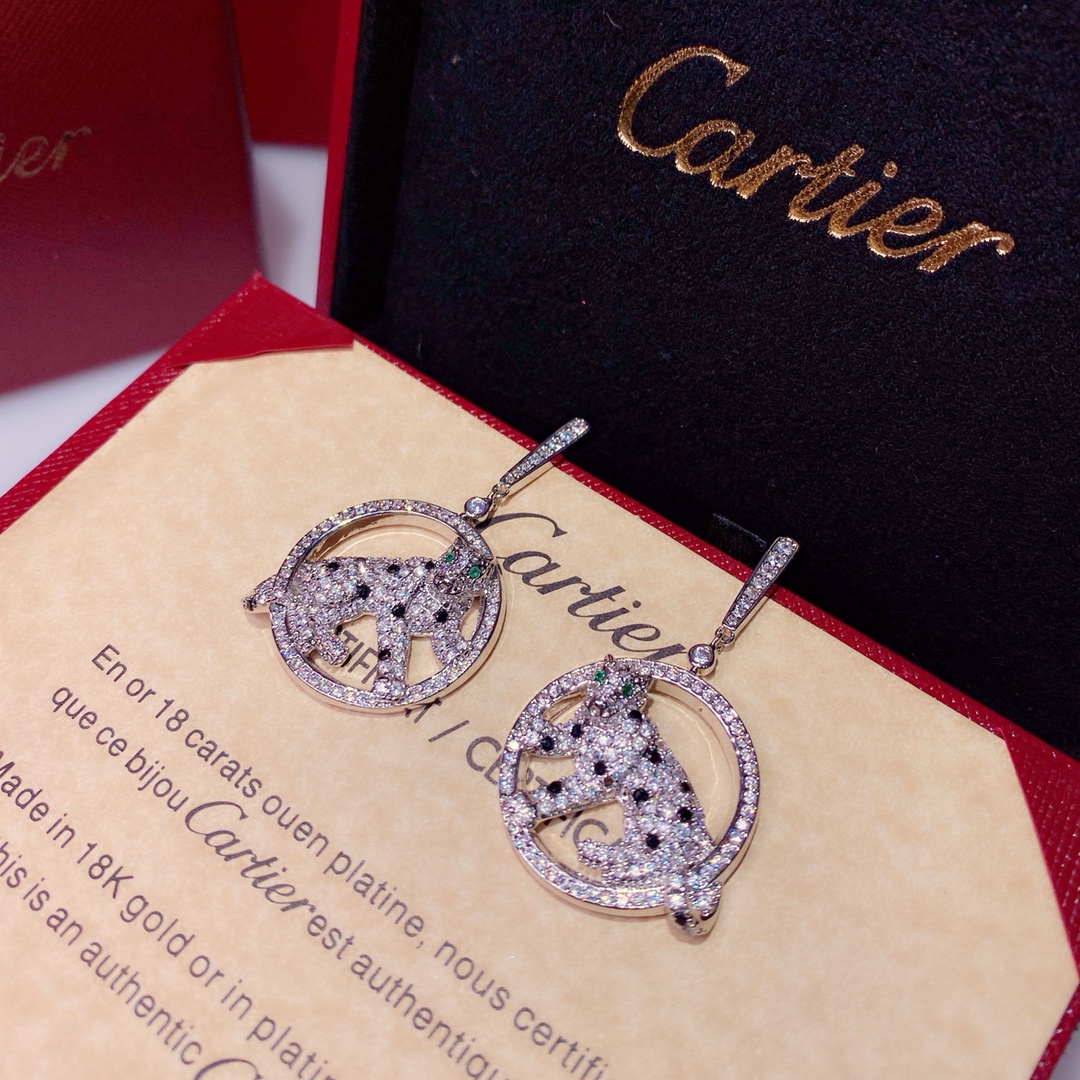 【CARTIER】 カルティエ   ファッションスタイルのイヤリング-BRAND OFF