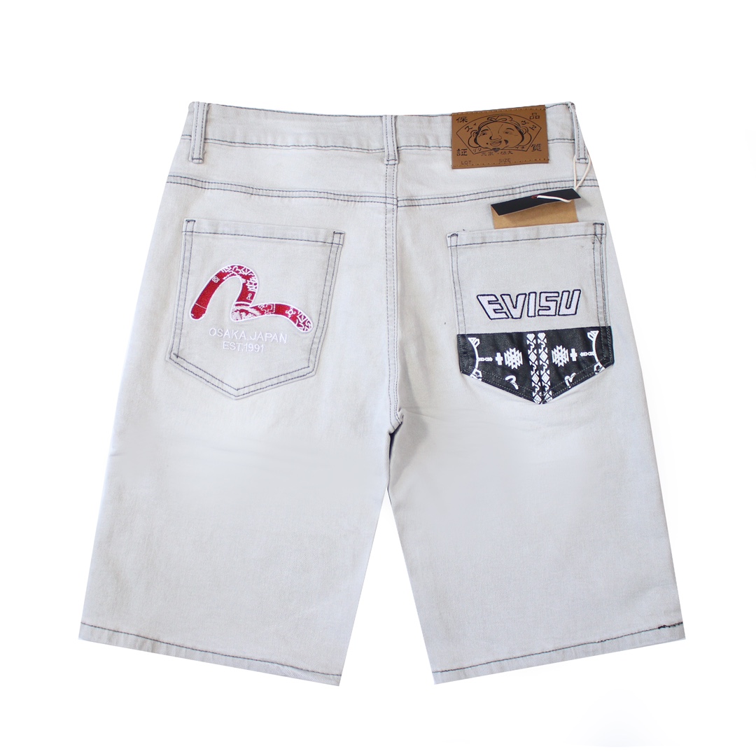 【EVISU  公式旗艦店】エヴィス ショートパンツ  ご好評に付き再入荷！-BRAND OFF