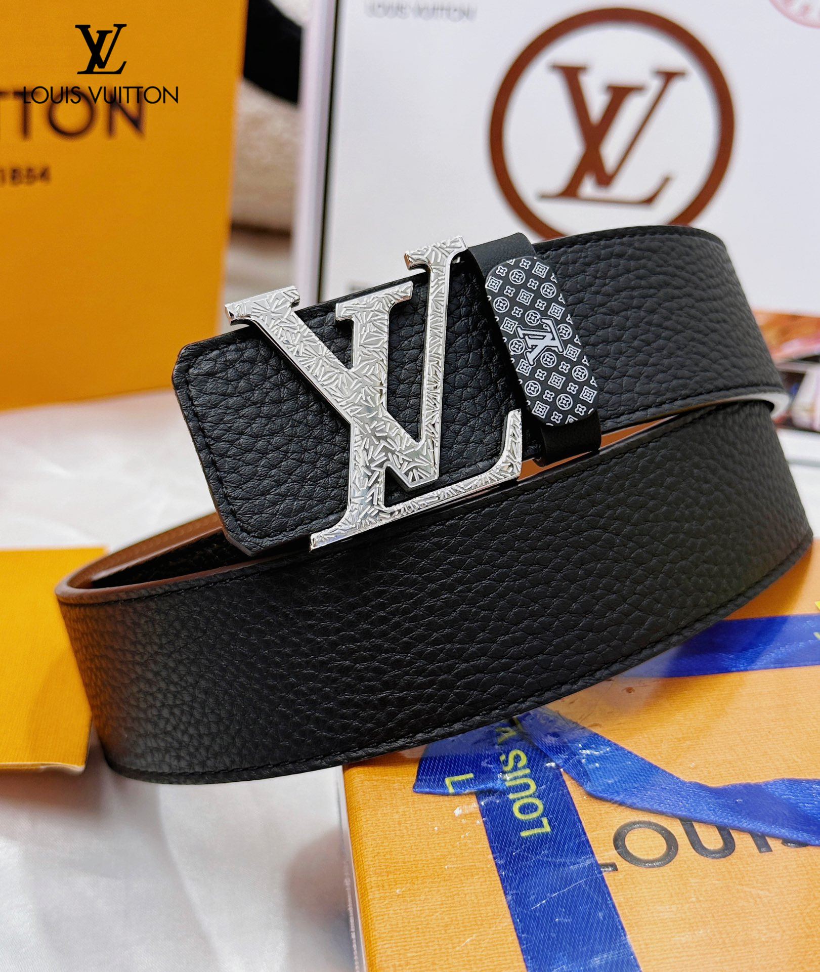 【2026】LV【LOUIS VUITTON】(ルイヴィトン) 3.8cmベルト メンズ-BRAND OFF