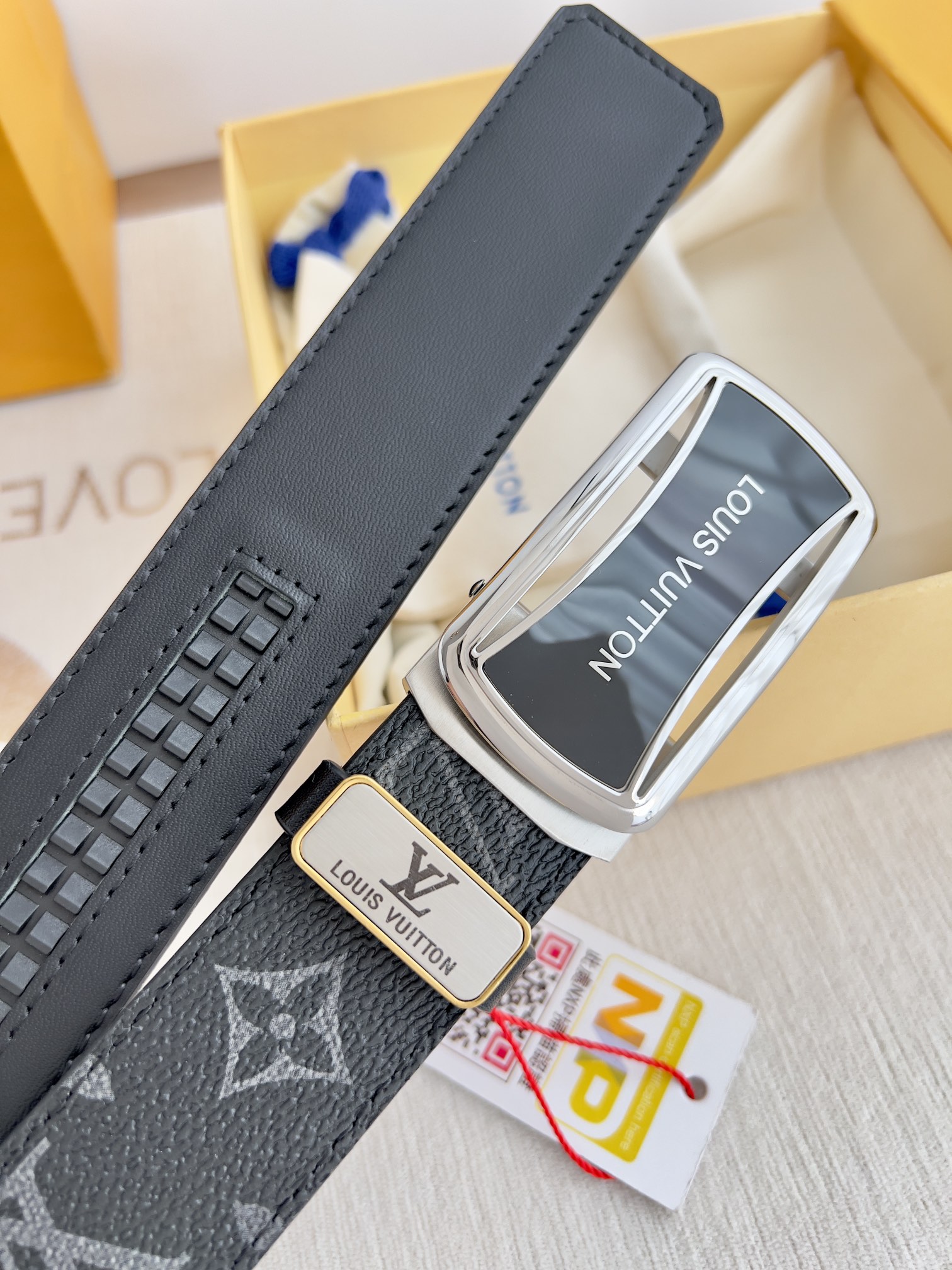 【LOUIS VUITTON】(ルイヴィトン) 3.5cmベルト メンズ-BRAND OFF