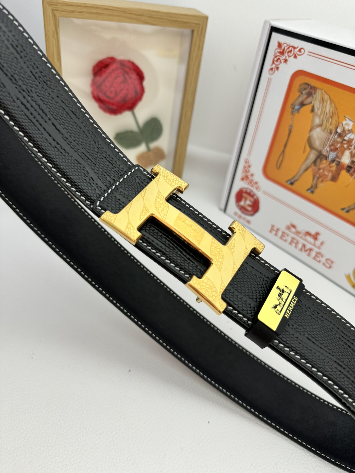 【2026】【Hermès】(エルメス) 3.8cmベルト メンズ-BRAND OFF