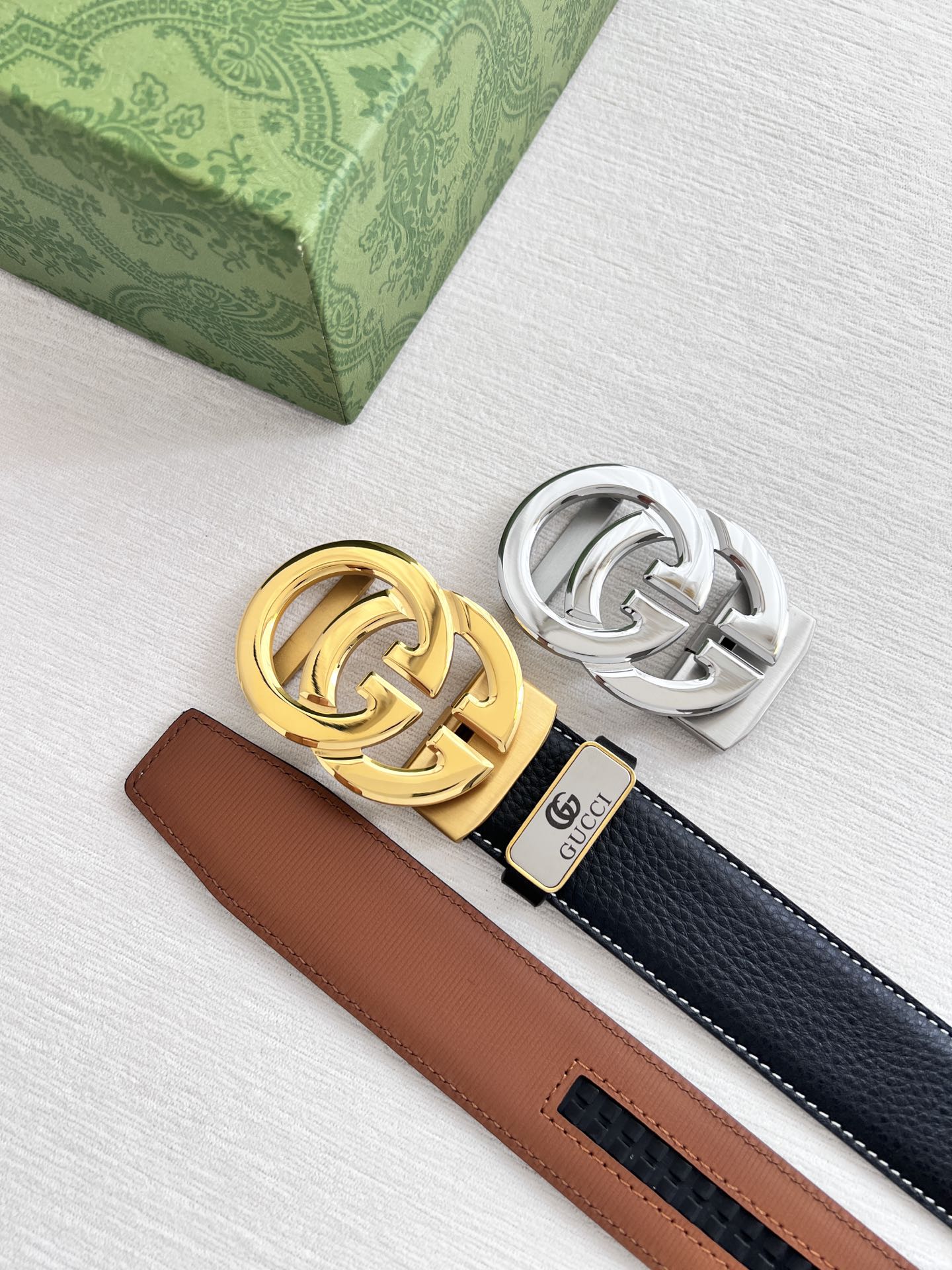 【2026】【GUCCI】(グッチ) 3.5cmベルト メンズ-BRAND OFF