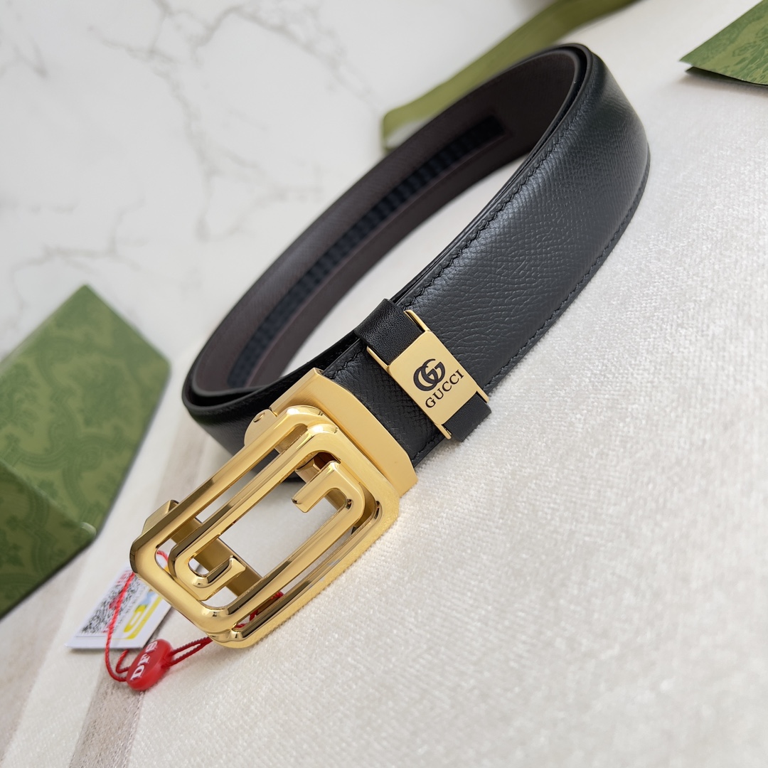 【2026】【GUCCI】(グッチ) 3.5cmベルト メンズ-BRAND OFF