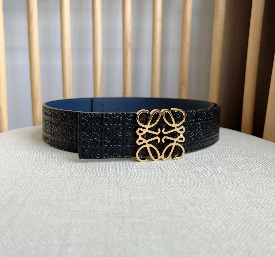 【LOEWE】(ロエベ)4cmベルト メンズ-BRAND OFF
