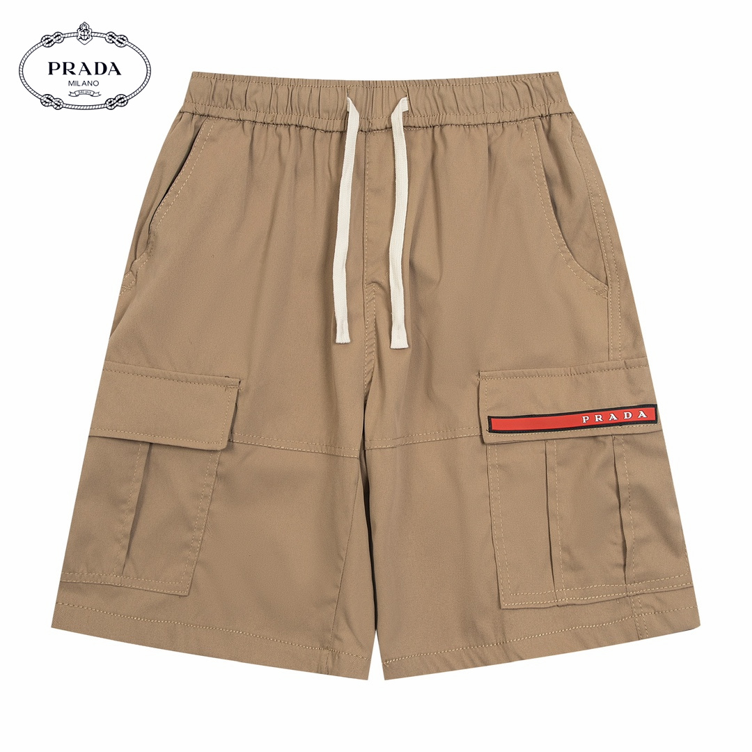 【PRADA  公式旗艦店】 プラダ   ショートパンツ  ご好評に付き再入荷 24624-BRAND OFF