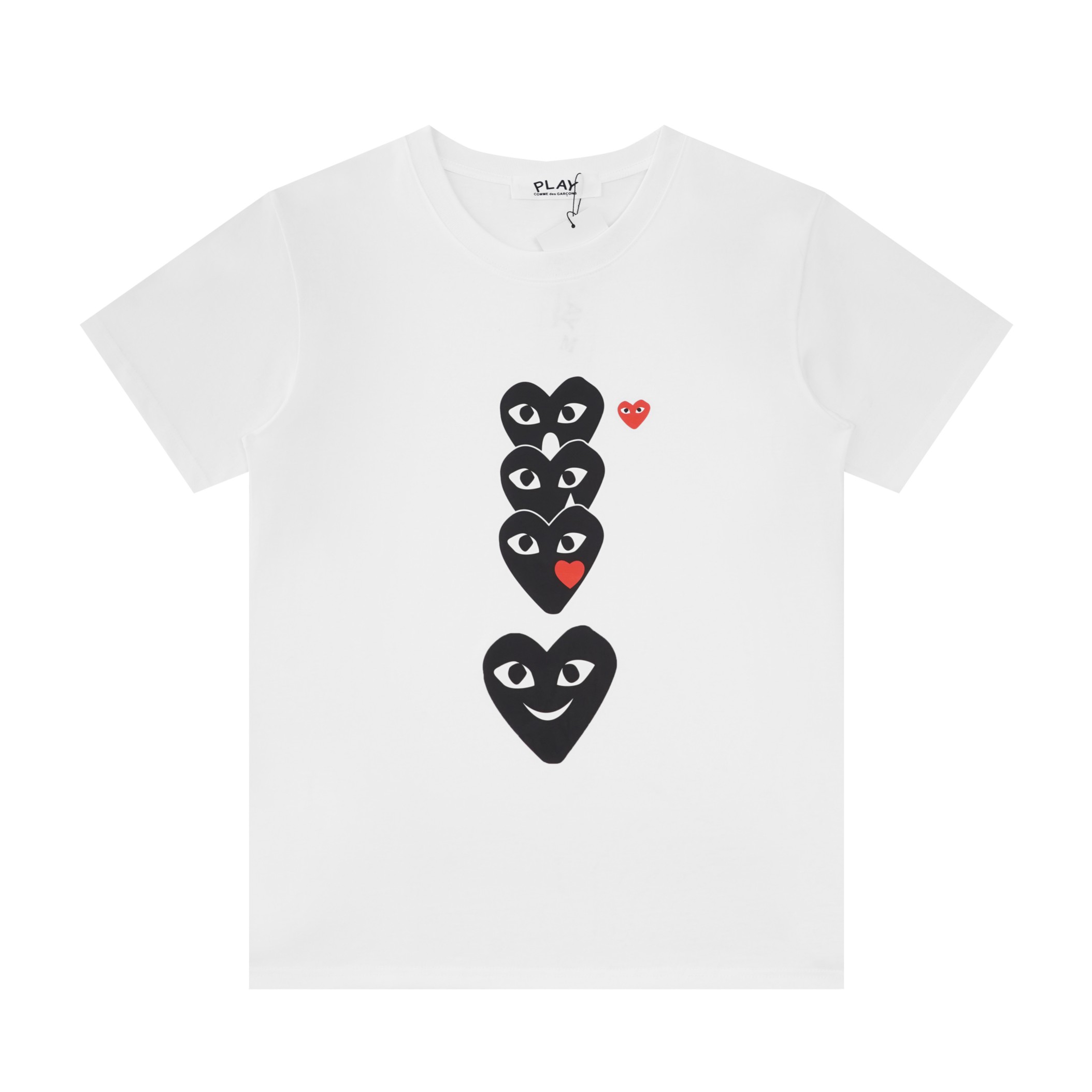 【COMME DES GARCONS PLAY 公式旗艦店】 コム デ ギャルソン プレイ   Tシャツご好評に付き再入荷 24628-BRAND OFF