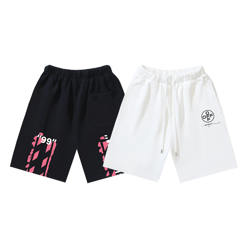 【OFF-WHITE 公式旗艦店】オフホワイト   ショートパンツ  ご好評に付き再入荷！24629-BRAND OFF