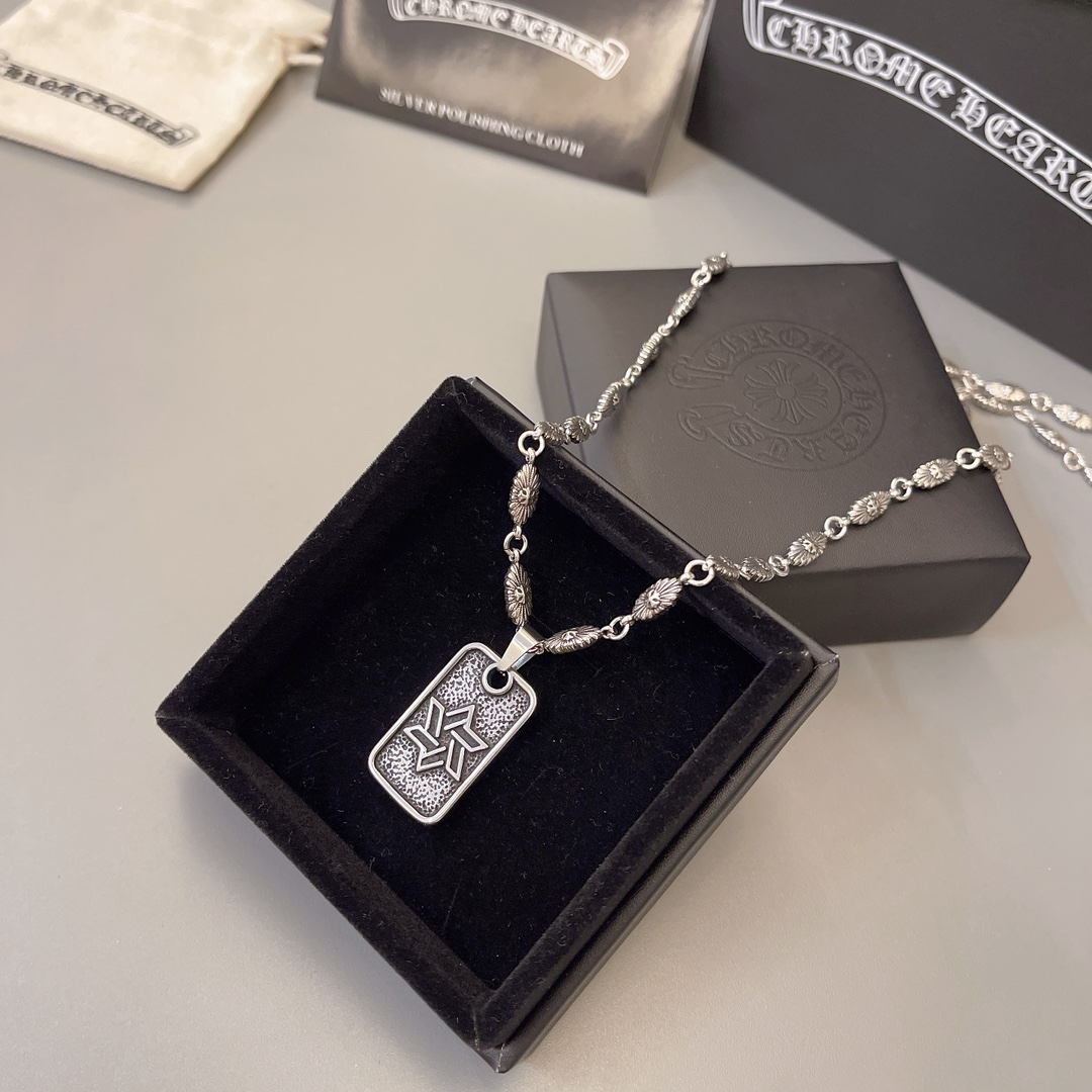 【CHROME HEARTS】クロムハーツ、新しいネックレス万能シンプルファッションオーナメント 2471-BRAND OFF