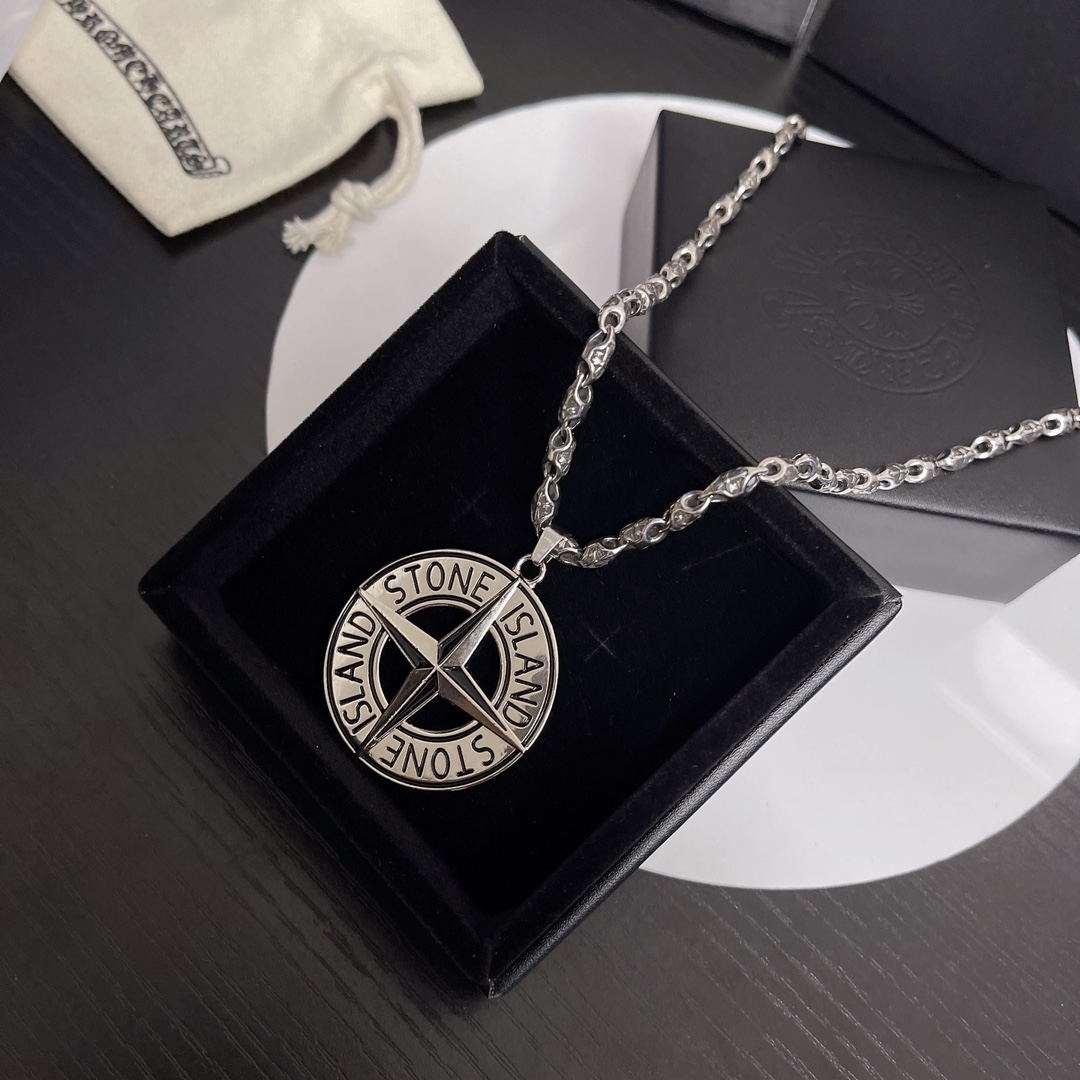 【2026】【CHROME HEARTS】クロムハーツ、新しいネックレス万能シンプルファッションオーナメント 2471-BRAND OFF