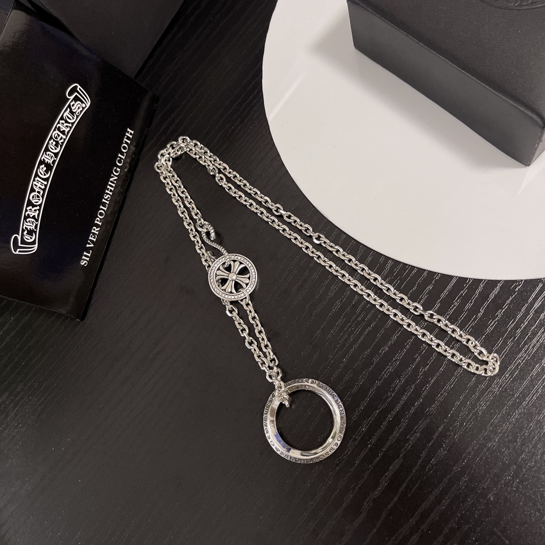 【CHROME HEARTS】クロムハーツ、新しいネックレス万能シンプルファッションオーナメント 2471-BRAND OFF