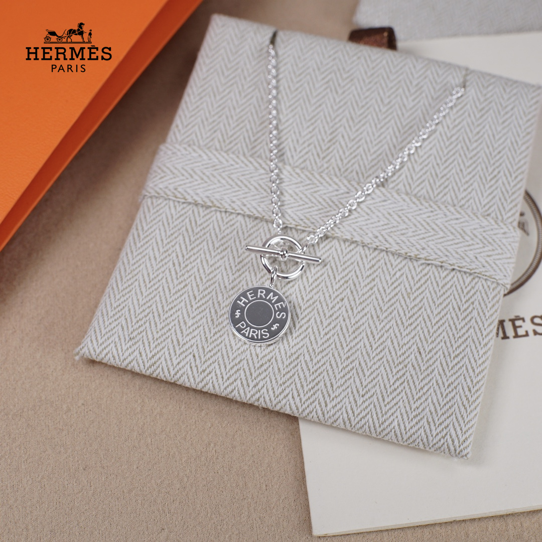 【2026】【 HERMES】ネックレス、新しいネックレス万能シンプルファッションオーナメント 2473-BRAND OFF