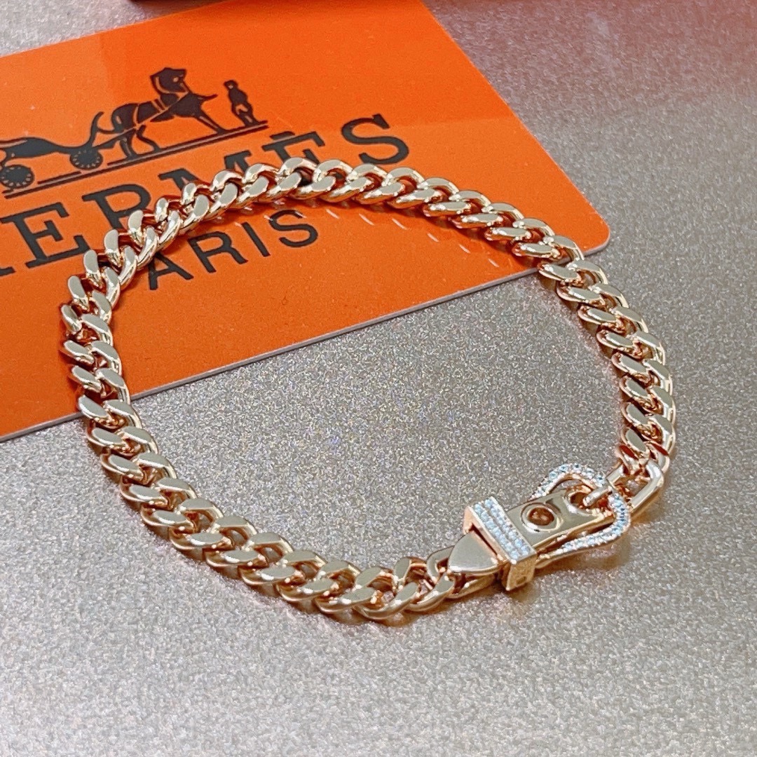 【HERMES】ブレスレット、ファッションシンプルなスタイル 2473-BRAND OFF