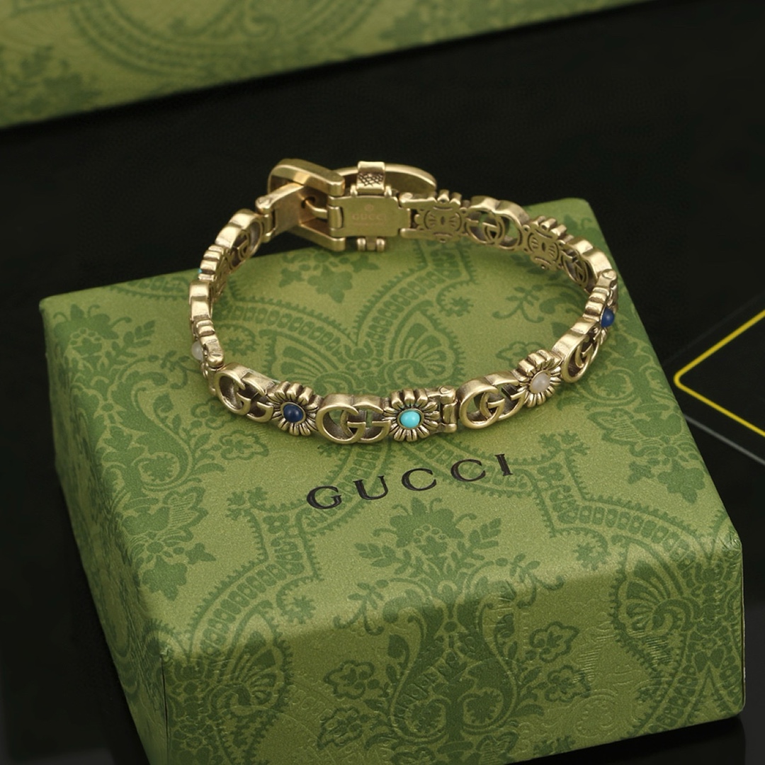 【GUCCI】ブレスレット、ファッションシンプルなスタイル 2474-BRAND OFF