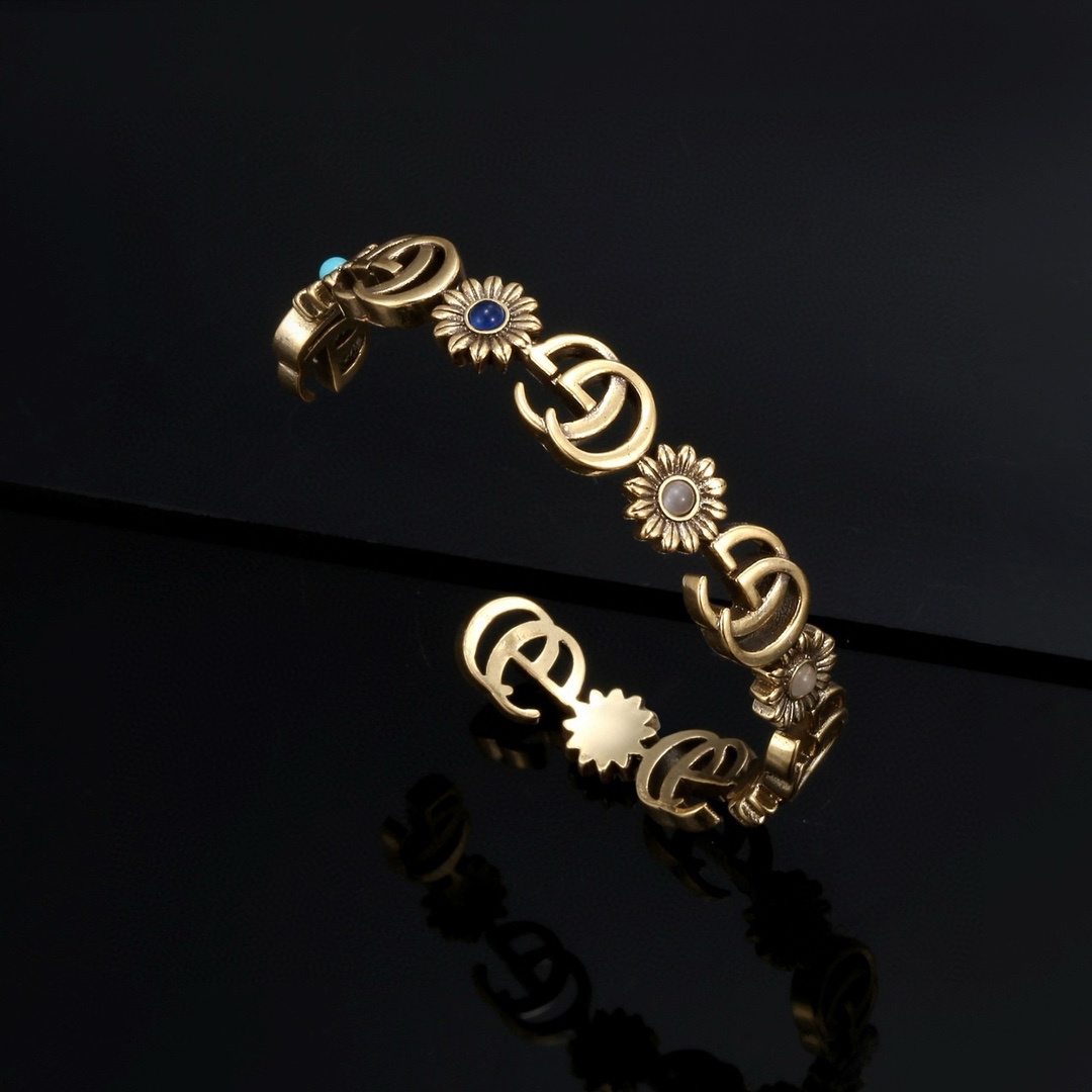 【GUCCI】ブレスレット、ファッションシンプルなスタイル 2474-BRAND OFF
