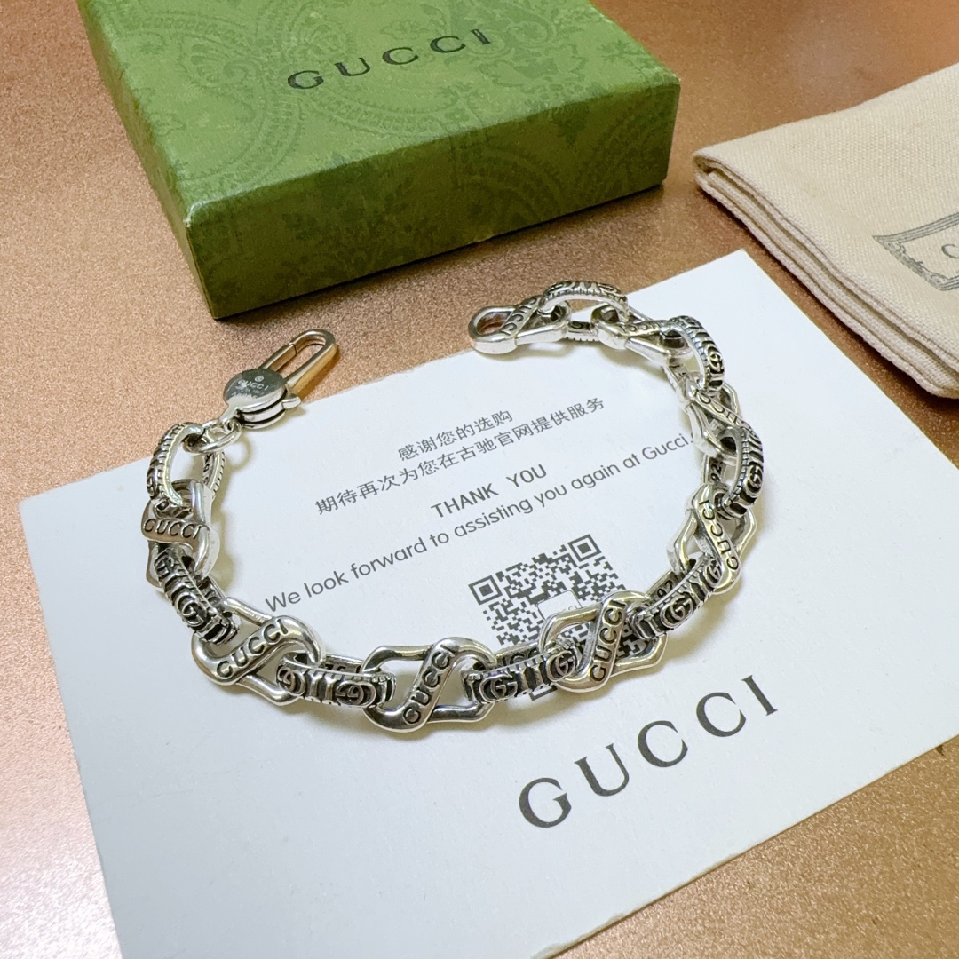 【GUCCI】ブレスレット、ファッションシンプルなスタイル 2474-BRAND OFF