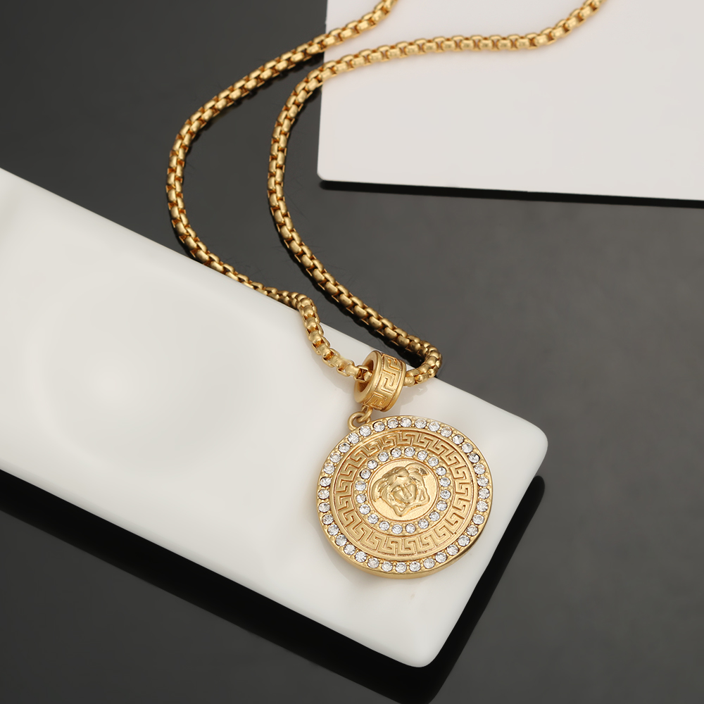 【2026】【VERSACE】ネックレス、新しいネックレス万能シンプルファッションオーナメント 2474-BRAND OFF