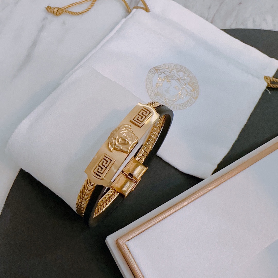 【VERSACE】ブレスレット、ファッションシンプルなスタイル 2474-BRAND OFF
