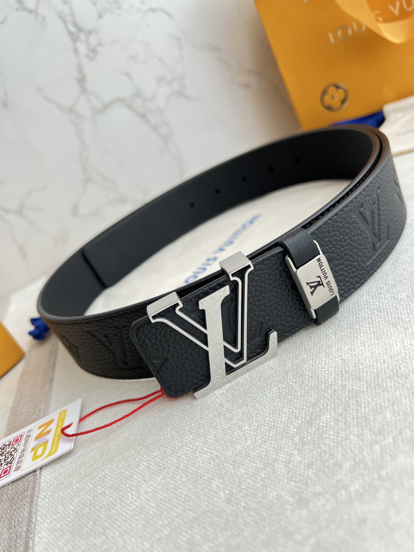 【2026】【LOUIS VUITTON】(ルイヴィトン) 3.8cmベルト メンズ  24706-BRAND OFF