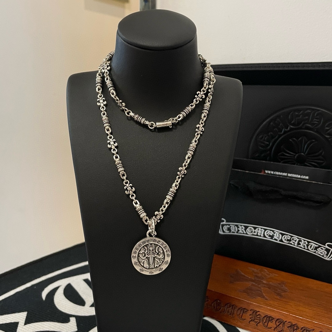 【2026】【CHROME HEARTS】ネックレス、新しいネックレス万能シンプルファッションオーナメント 240727-BRAND OFF