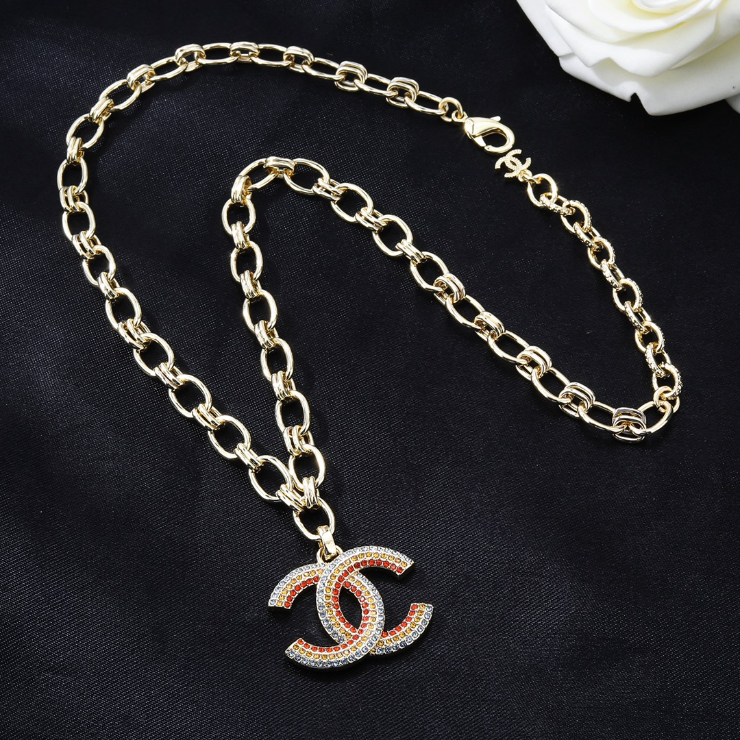 【CHANEL】ネックレス、新しいネックレス万能シンプルファッションオーナメント  240728-BRAND OFF