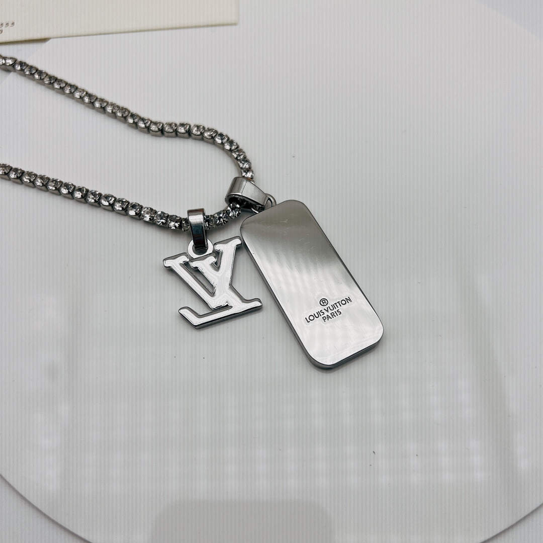 【LOUIS VUITTON】ネックレス、新しいネックレス万能シンプルファッションオーナメント 240728-BRAND OFF