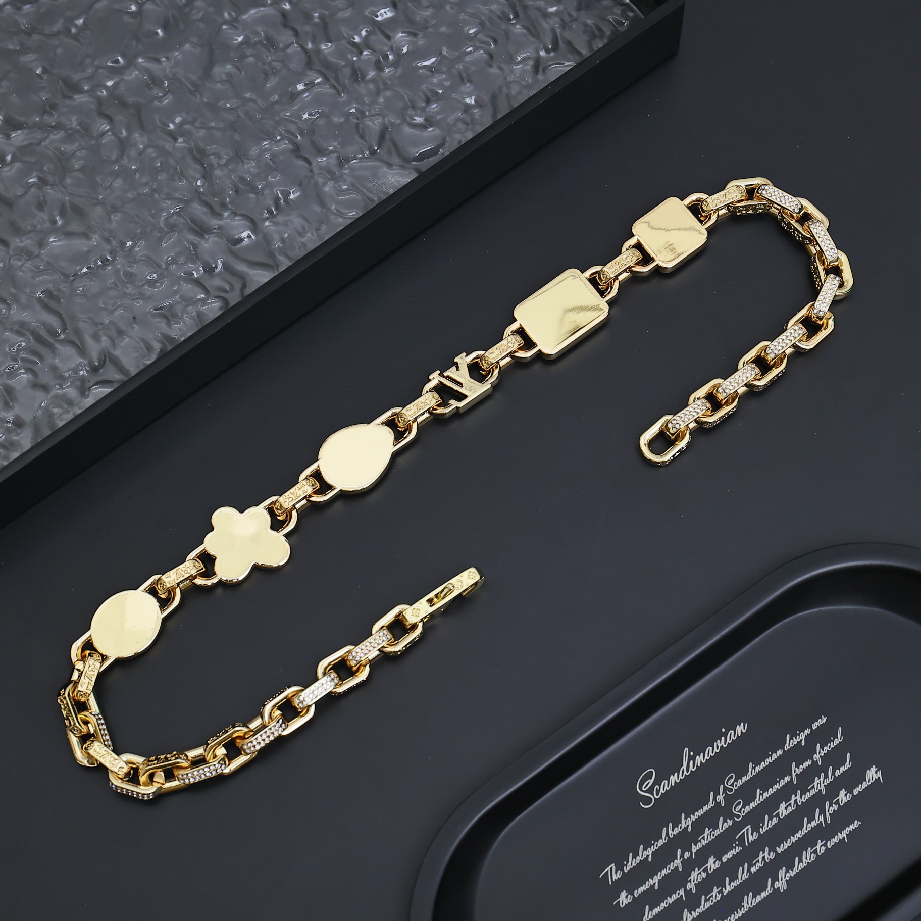 【LOUIS VUITTON】ネックレス、新しいネックレス万能シンプルファッションオーナメント 240728-BRAND OFF
