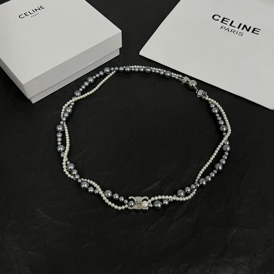 【CELINE】ネックレス、新しいネックレス万能シンプルファッションオーナメント 240729-BRAND OFF