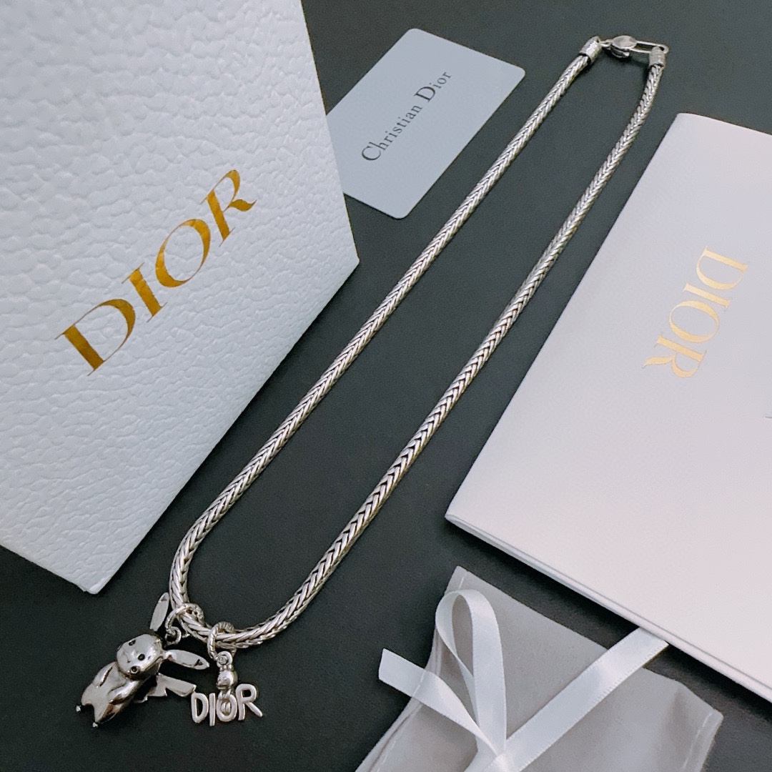 【DIOR】ネックレス、新しいネックレス万能シンプルファッションオーナメント 240730-BRAND OFF