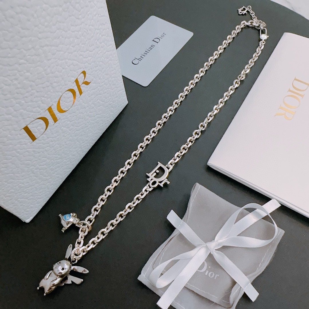 【DIOR】ネックレス、新しいネックレス万能シンプルファッションオーナメント 240730-BRAND OFF