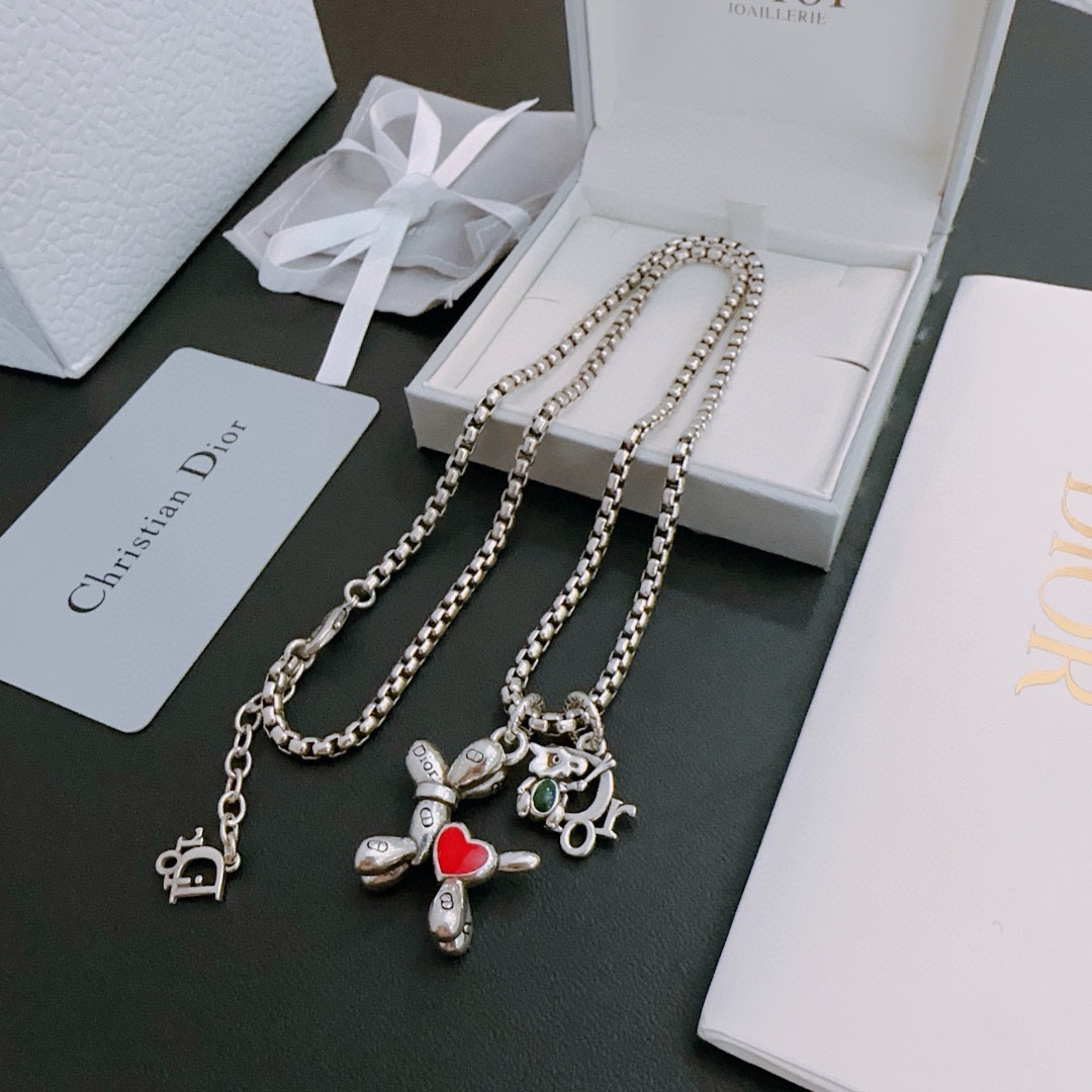 【DIOR】ネックレス、新しいネックレス万能シンプルファッションオーナメント 240730-BRAND OFF