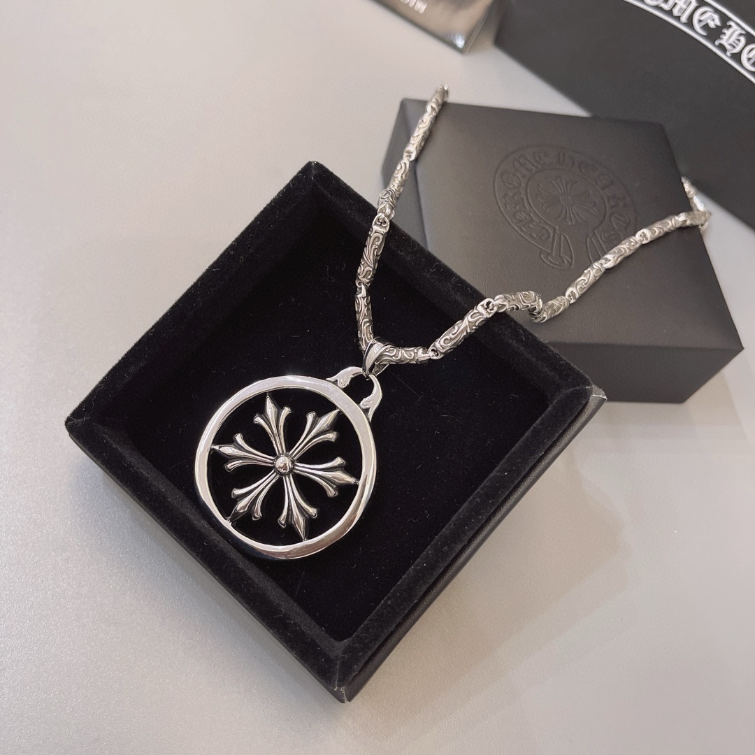 【CHROME HEARTS】ネックレス、新しいネックレス万能シンプルファッションオーナメント240812-BRAND OFF