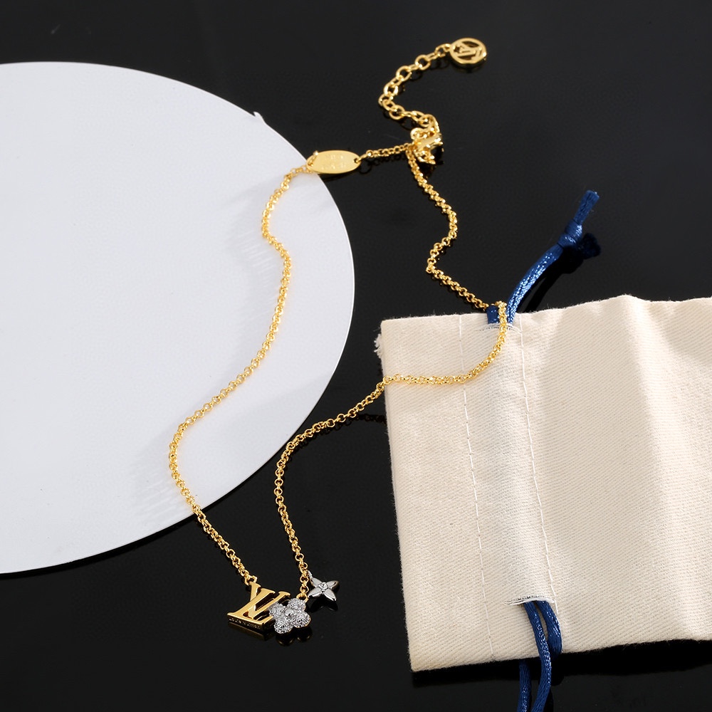 【LOUIS VUITTON】ネックレス、新しいネックレス万能シンプルファッションオーナメント 240813-BRAND OFF
