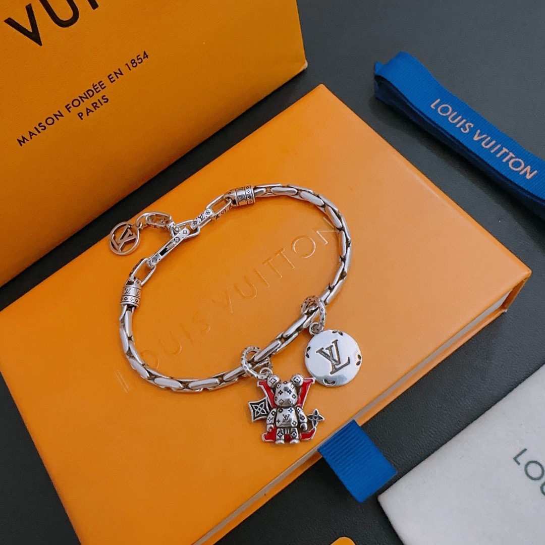 【LOUIS VUITTON】ブレスレット、ファッションシンプルなスタイル240813-BRAND OFF