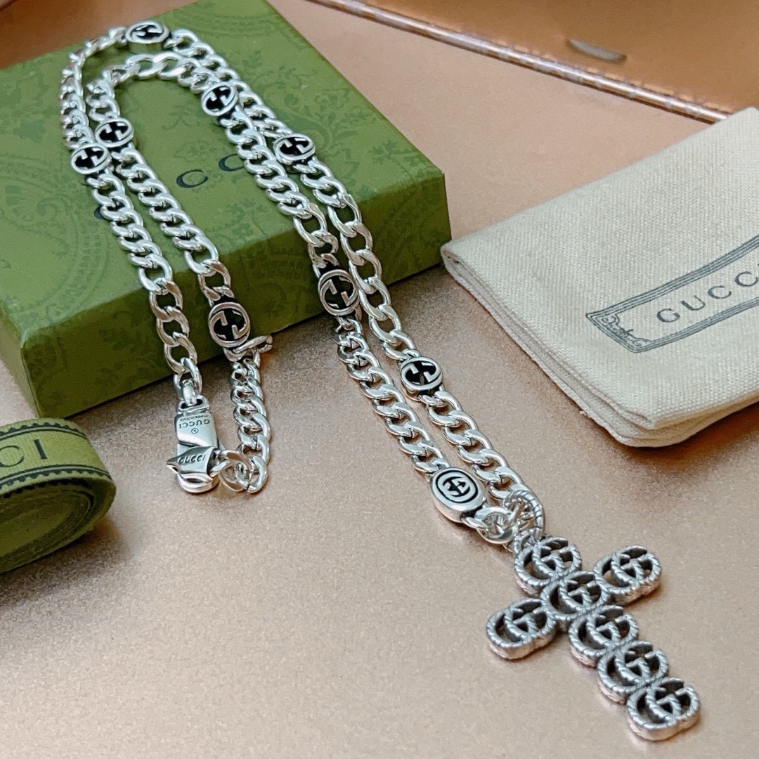 【2026】【GUCCI】ネックレス、新しいネックレス万能シンプルファッションオーナメント 240815-BRAND OFF