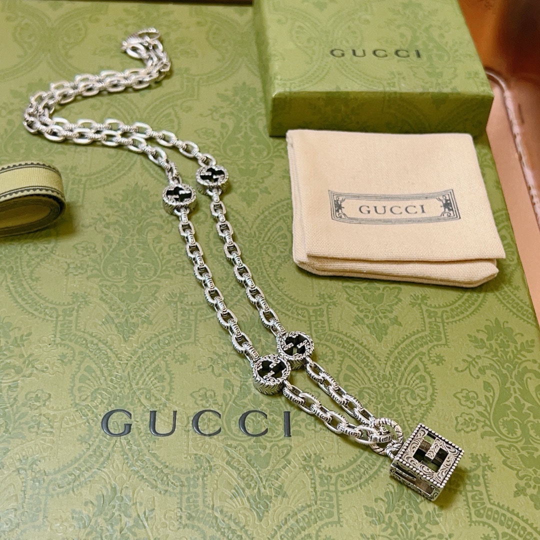 【2026】【GUCCI】ネックレス、新しいネックレス万能シンプルファッションオーナメント 240815-BRAND OFF