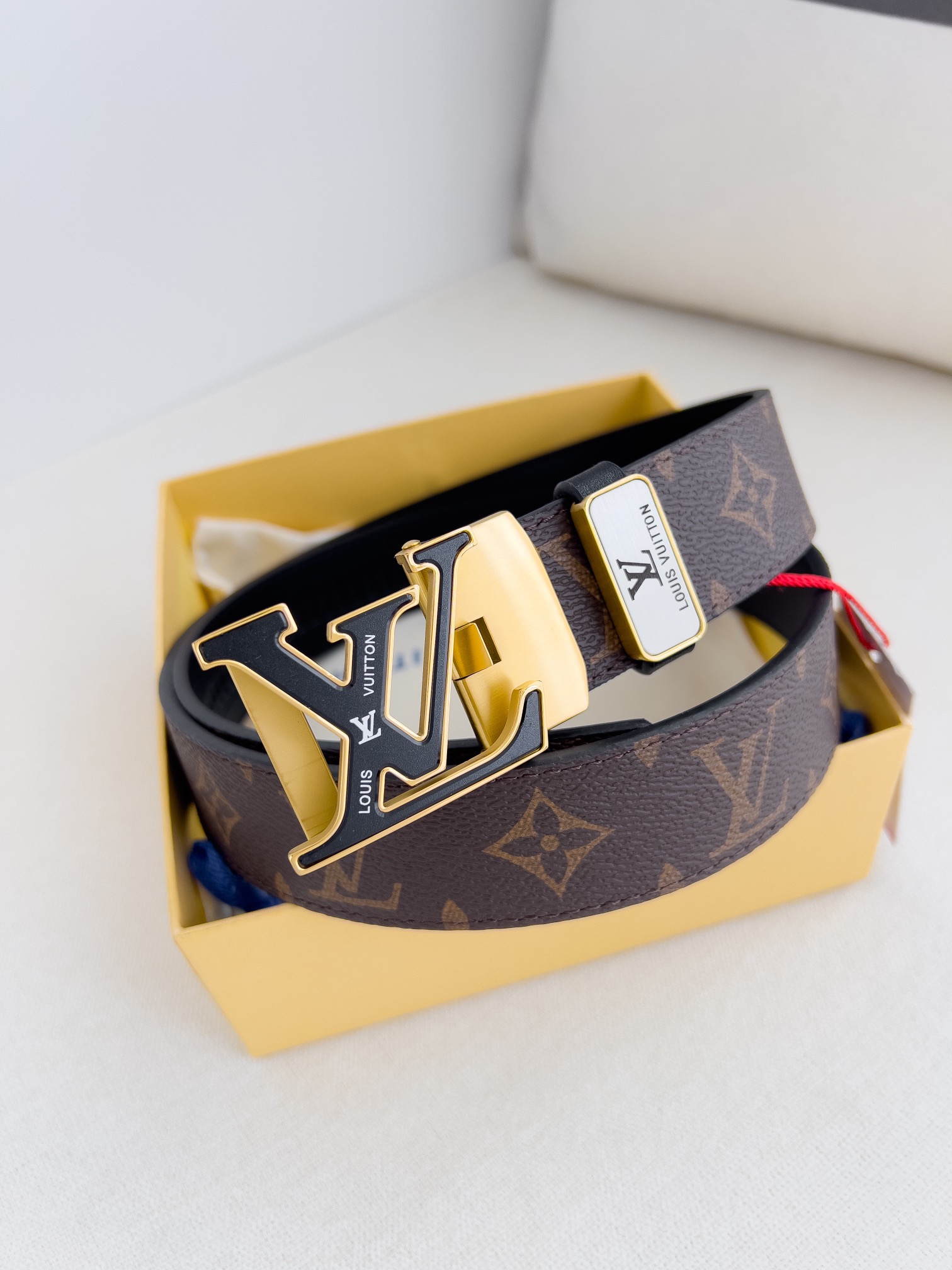 【2026】LV【LOUIS VUITTON】(ルイヴィトン) 3.5cmベルト メンズ  240903-BRAND OFF