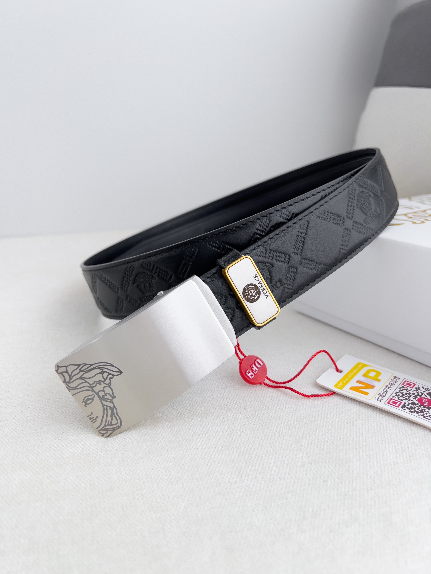 【VERSACE】(ヴェルサーチ) 3.5cmベルト メンズ 240903-BRAND OFF
