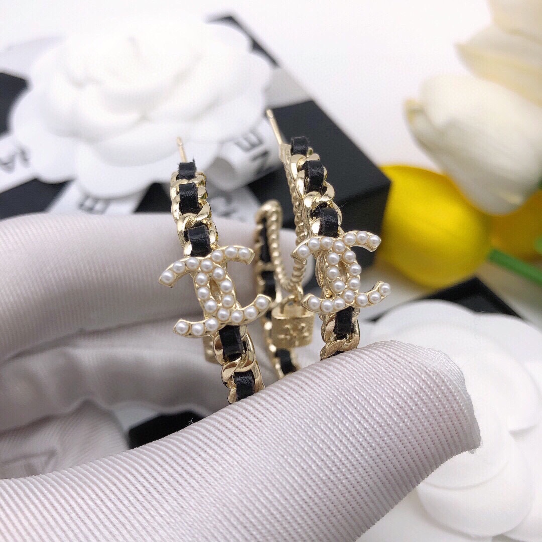 【2026】【CHANEL 】 シャネル   ファッションスタイルのイヤリング-BRAND OFF