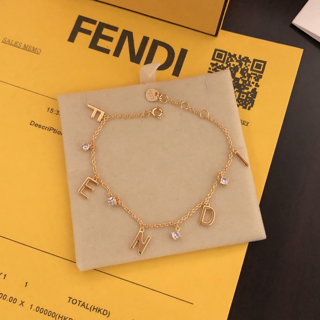 【FENDI】ブレスレット、ファッションシンプルなスタイル-BRAND OFF