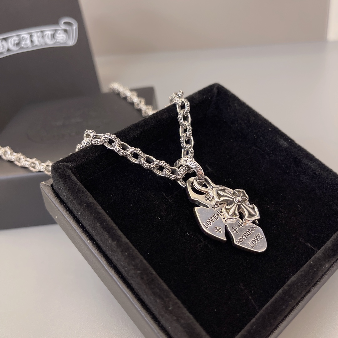 【CHROME HEARTS】ネックレス、新しいネックレス万能シンプルファッションオーナメント  241014-BRAND OFF